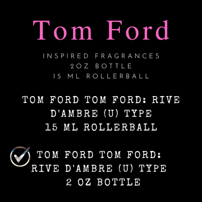 Tom Ford Inspired Fragrances