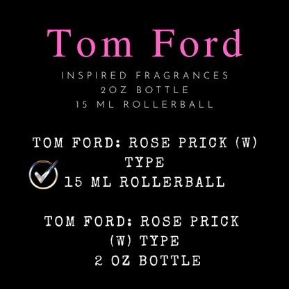 Tom Ford Inspired Fragrances