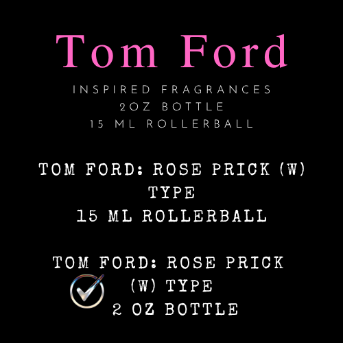 Tom Ford Inspired Fragrances