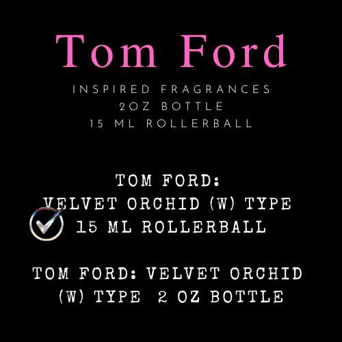 Tom Ford Inspired Fragrances