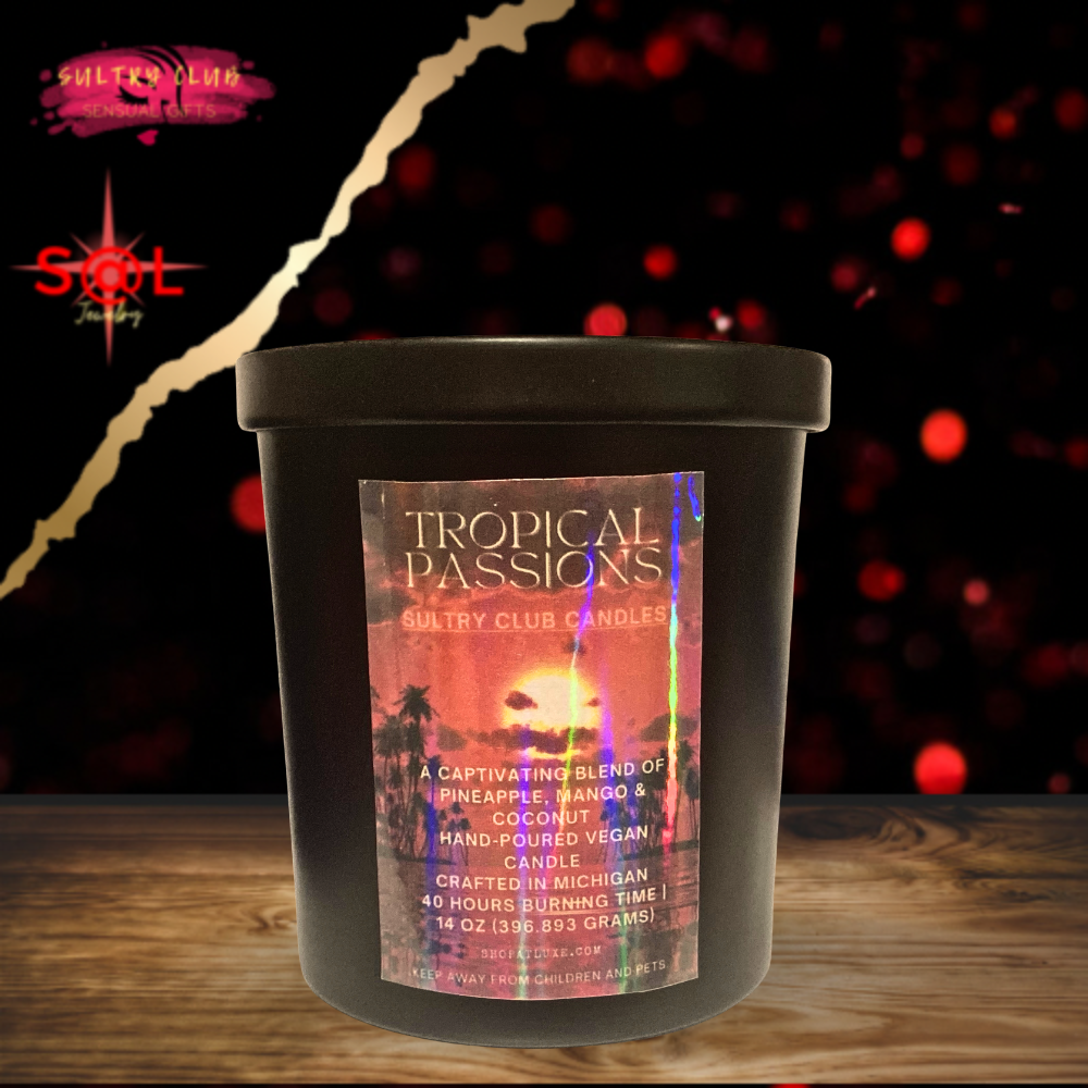 TROPICAL PASSIONS Candle