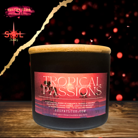 TROPICAL PASSIONS Candle