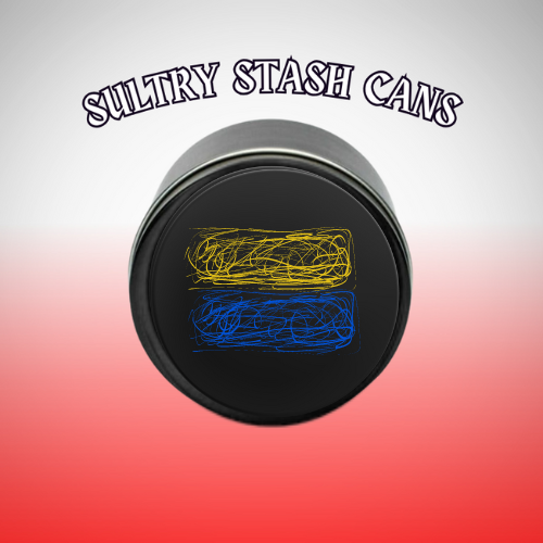 STAND WITH UKRAINE Stash Tin - Round Storage Container