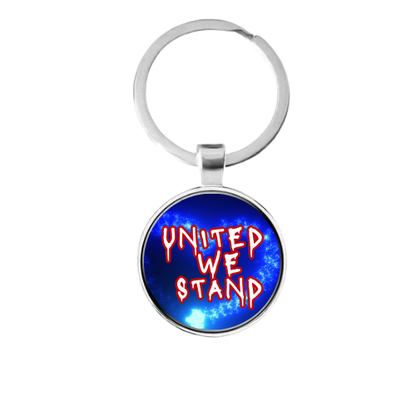 UNITED WE STAND Custom Keychain