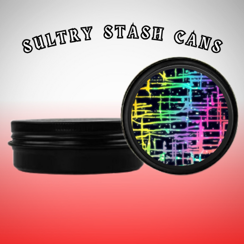 LBGTQ Stash Tin - Round Storage Container (Several Styles)