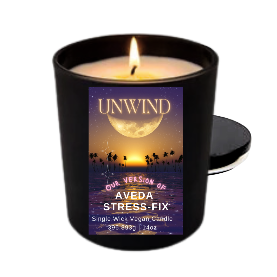 Unwind Lavender And Clary Sage Vegan Candle