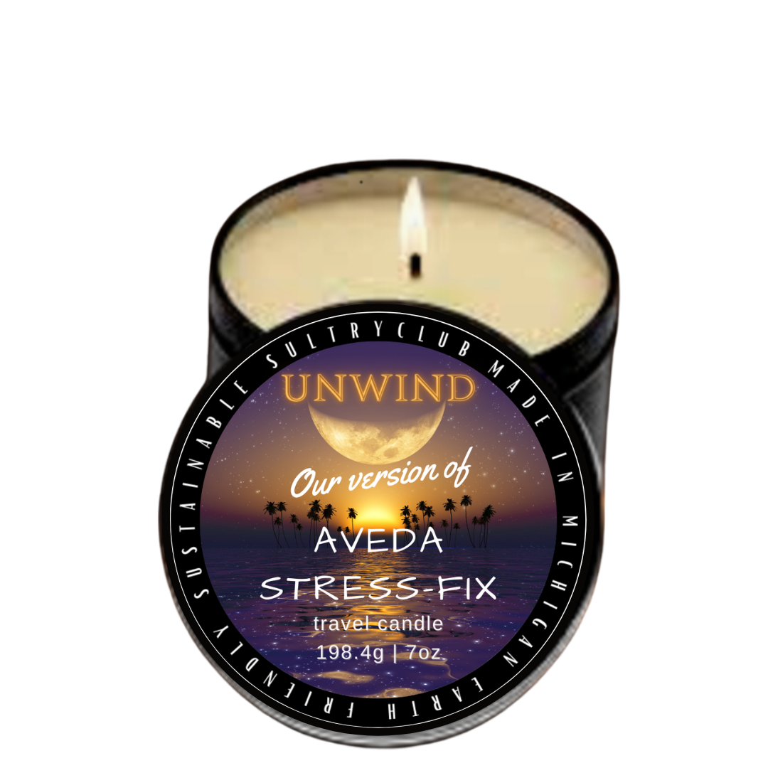 Unwind Lavender And Clary Sage Vegan Candle