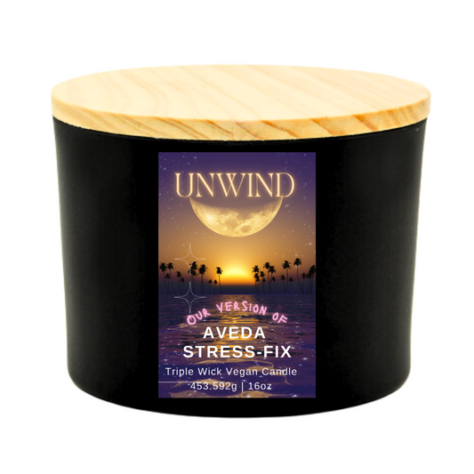 Unwind Lavender And Clary Sage Vegan Candle