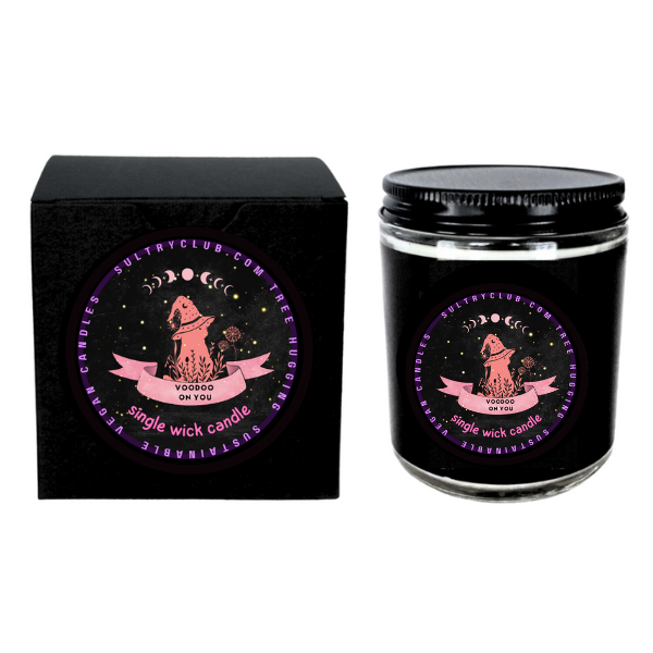 VOODOO ON YOU VEGAN CANDLE