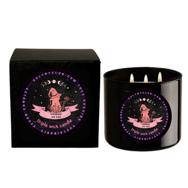 VOODOO ON YOU VEGAN CANDLE