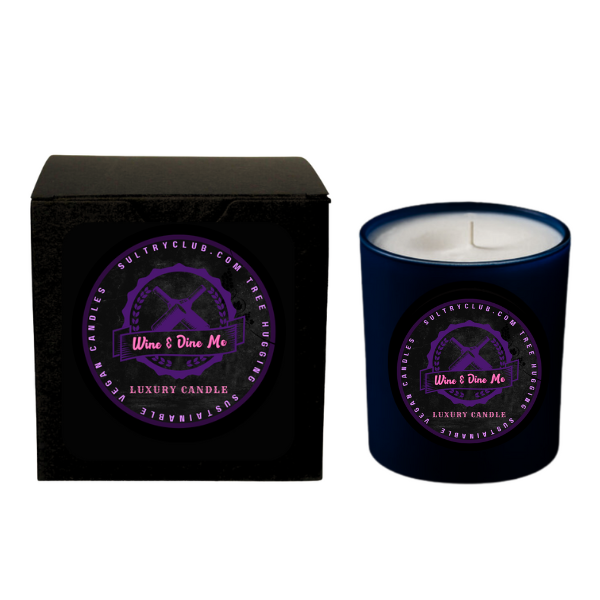 WINE AND DINE ME Vegan Candle