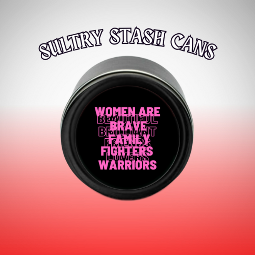 WOMEN Stash Tin - Round Storage Container