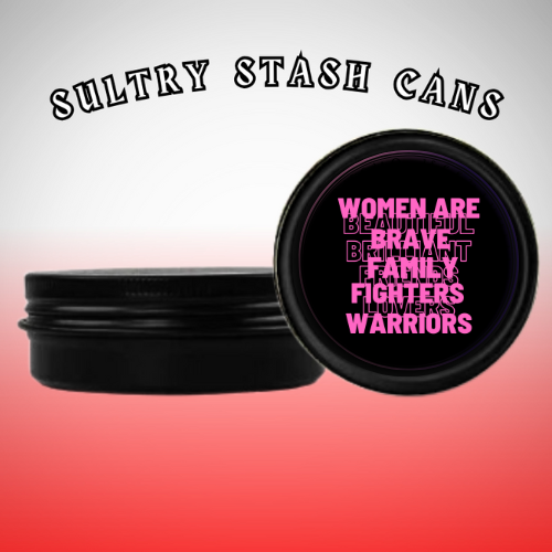 WOMEN Stash Tin - Round Storage Container