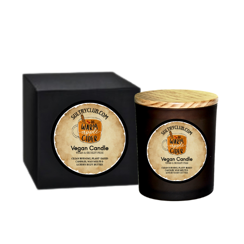 WARM APPLE CIDER Vegan Candle
