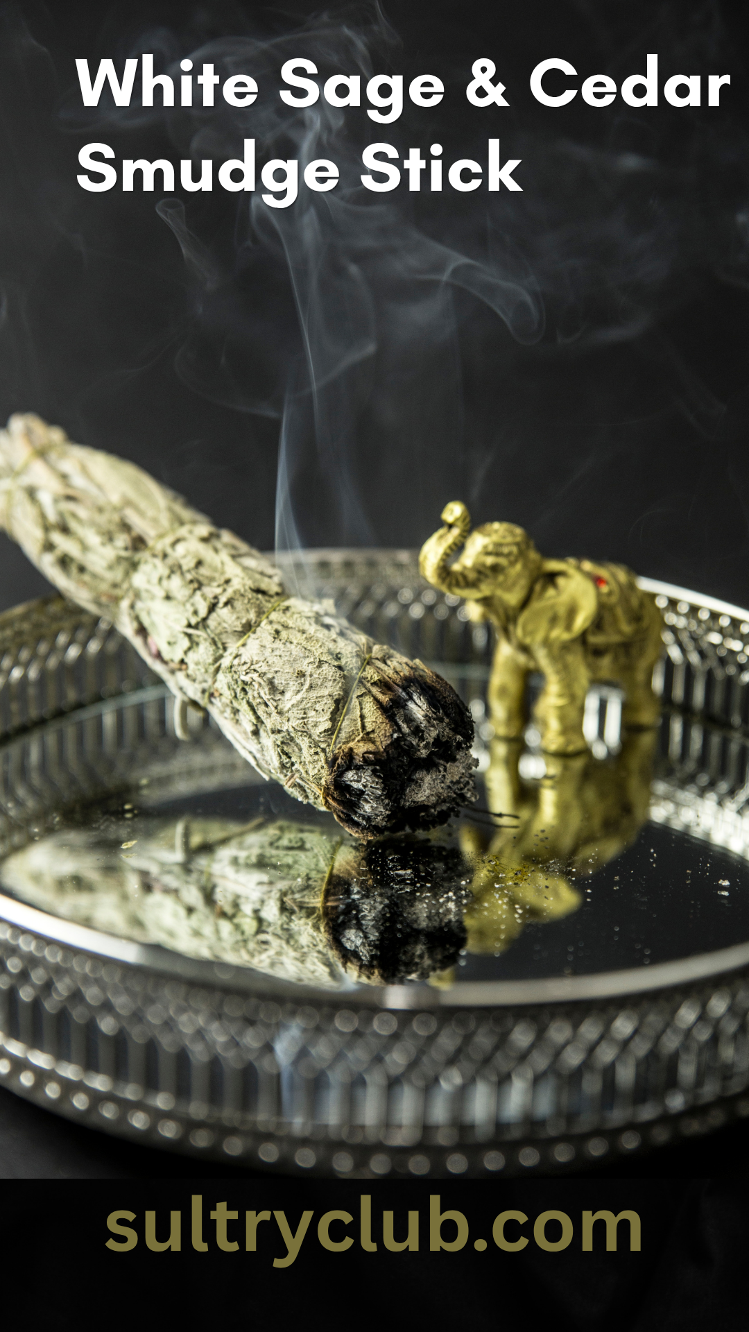 White Sage & Cedar Smudge Stick