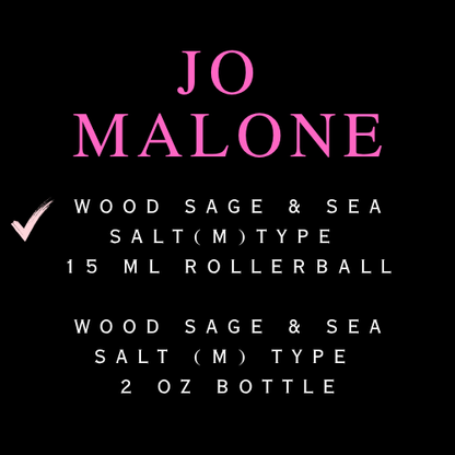 JO MALONE INSPIRED FRAGRANCES