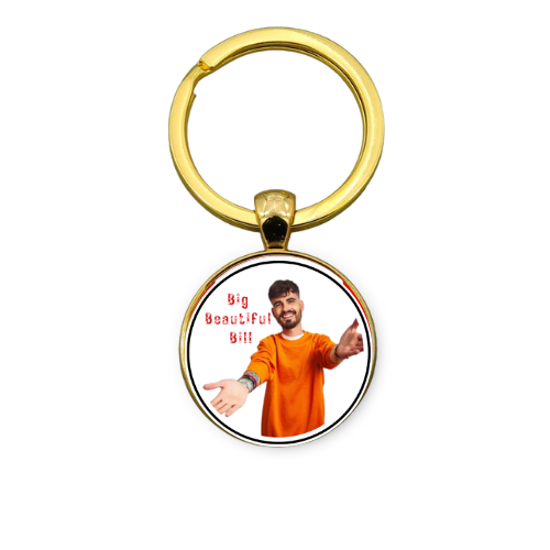 Big Beautiful Bill Custom Keychain