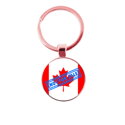 Canada Is Not For Sale Custom Key Ring