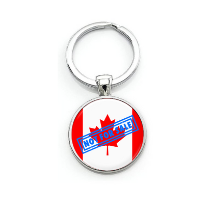 Canada Is Not For Sale Custom Key Ring