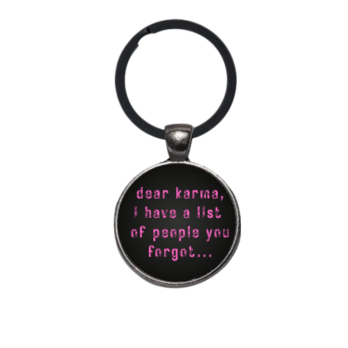 DEAR KARMA Custom Keychain