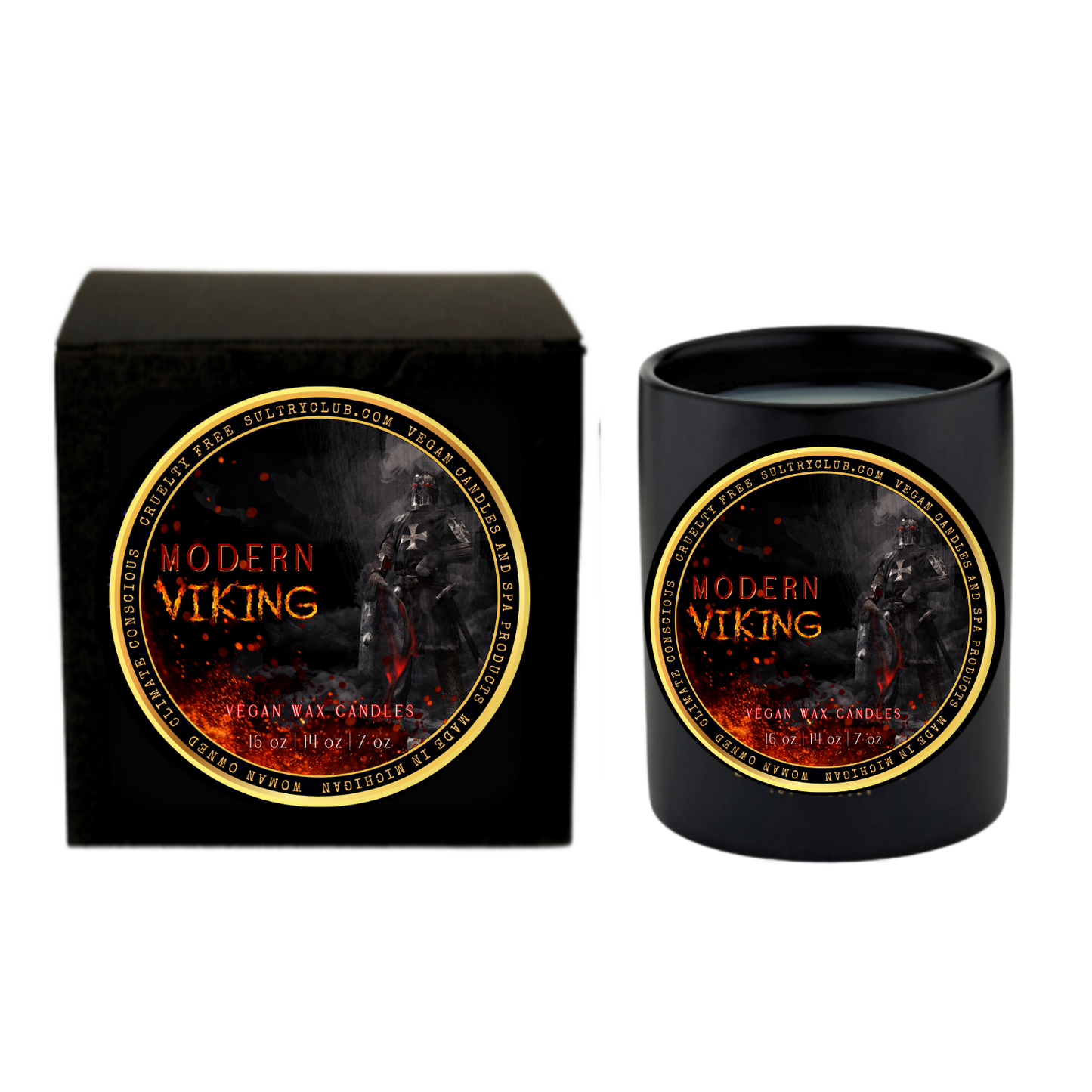Modern Viking Candle