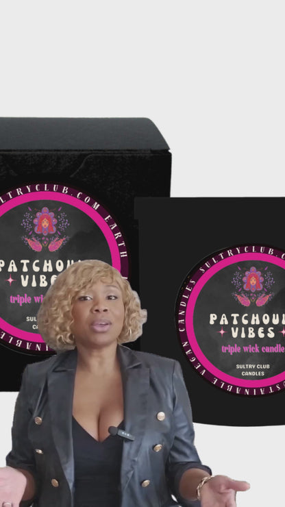 Patchouli Vibes Fragrant Vegan Candle