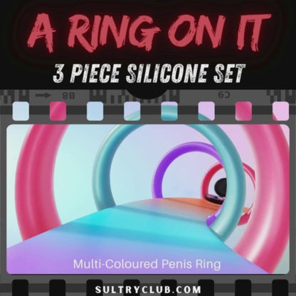 A Ring On It - 3 Piece Cock Ring Set