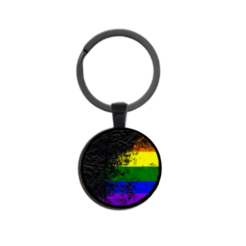 LBGTQ+ PRIDE Custom Keychain