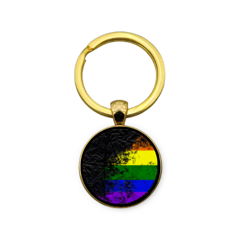 LBGTQ+ PRIDE Custom Keychain