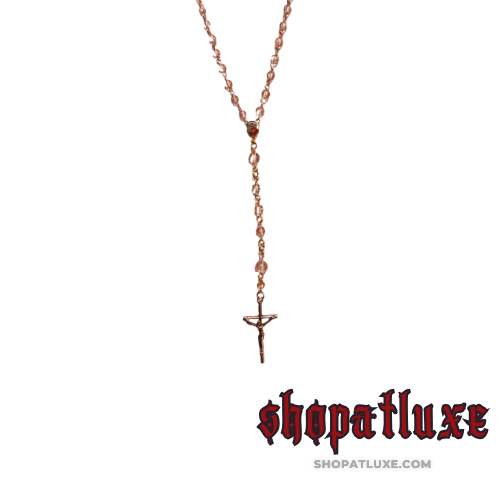 Rose Gold Rosary