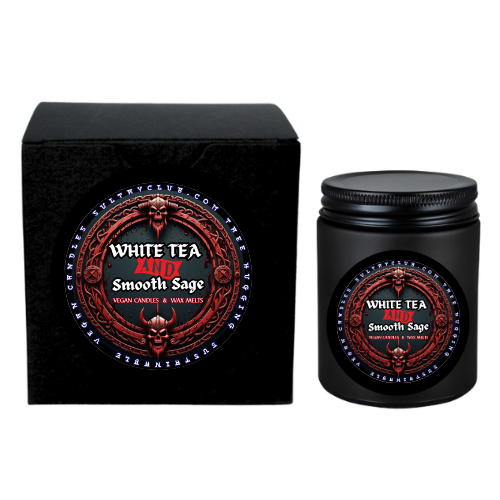 WHITE TEA & SMOOTH SAGE VEGAN CANDLE