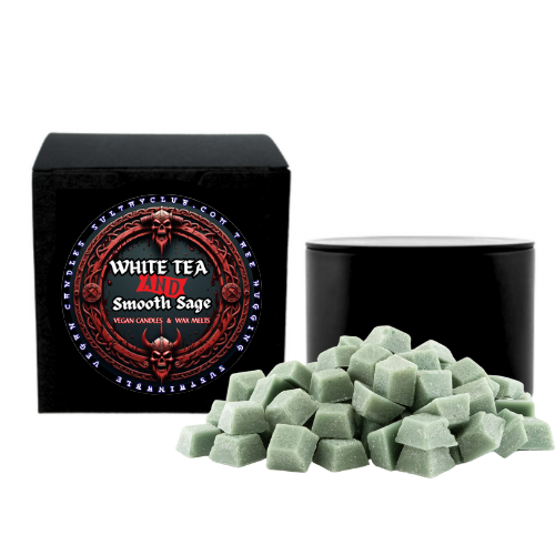 WHITE TEA & SMOOTH SAGE VEGAN CANDLE