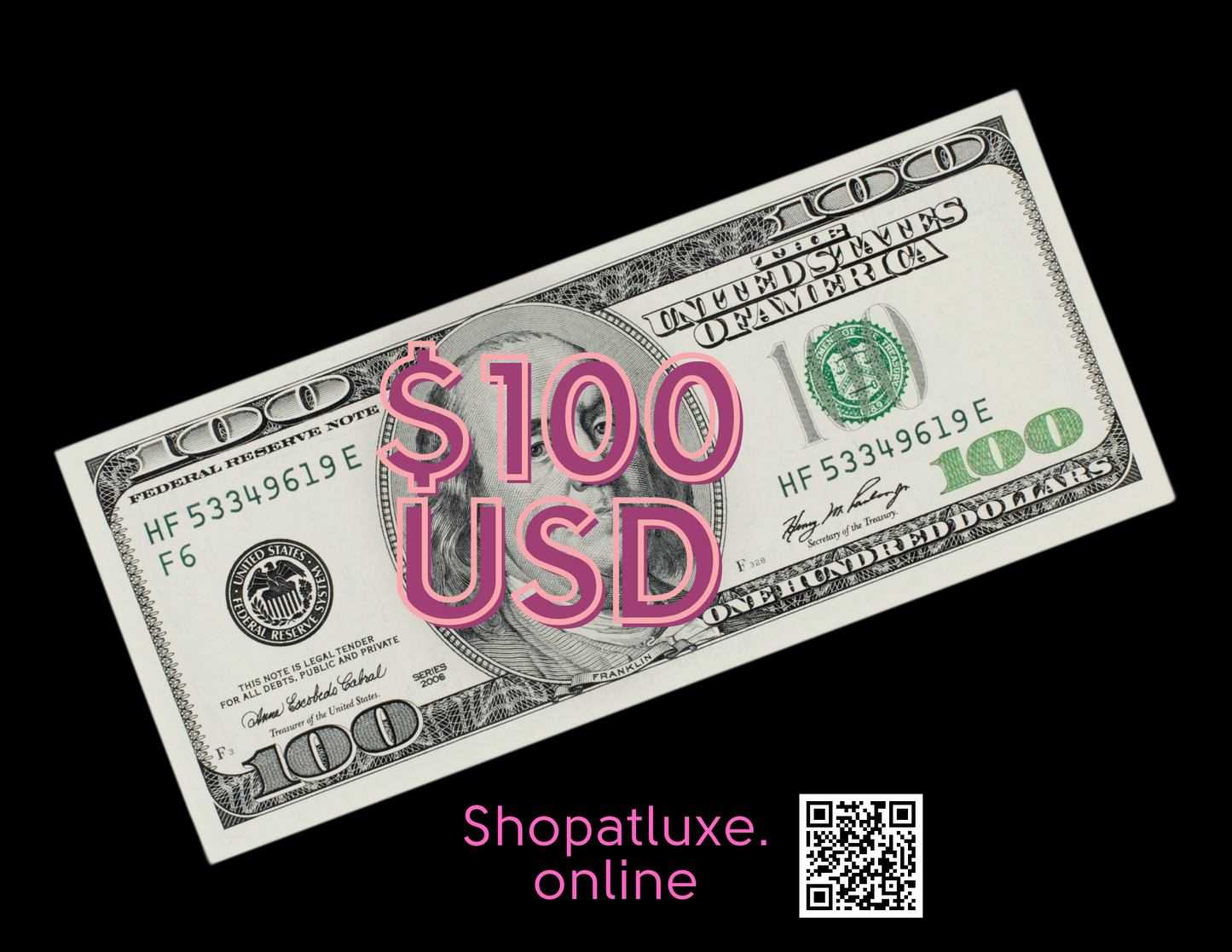 PILES OF CASH GIFT CARD - Shopatluxe.Online