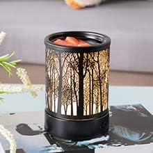 Hituiter Electric Wax Melt Warmer Fragrance Warmer for Scented Wax Melts Classic t Design Home Accessories (Forest animals)