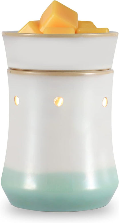 Metal Wax Warmer Electric,Wax melt Warmer,Candle Wax Burner, Candle Warmer,Candle Melter,for Home Office Décor and Gifts for Holiday（Moon/Flower Fairy）…
