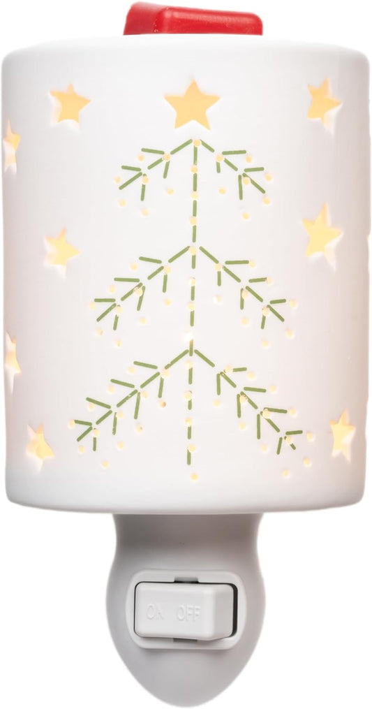Scentsationals Holiday Accent Wax Warmer - Scented Wax Cube Melter - Electric Fragrance Plugin - Air Freshener & Home Decor Winter Collection Snowman Wintery Winston