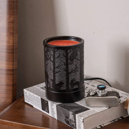 Hituiter Electric Wax Melt Warmer Fragrance Warmer for Scented Wax Melts Classic t Design Home Accessories (Forest animals)