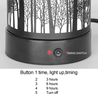 Hituiter Electric Wax Melt Warmer Fragrance Warmer for Scented Wax Melts Classic t Design Home Accessories (Forest animals)