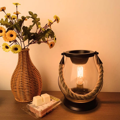 ARVIDSSON Electric Wax Melt Warmer, Rustic Wax Warmer for Scented Wax, Wax Burner Wax Melter for Home Decor, Gifts for Women, Christmas