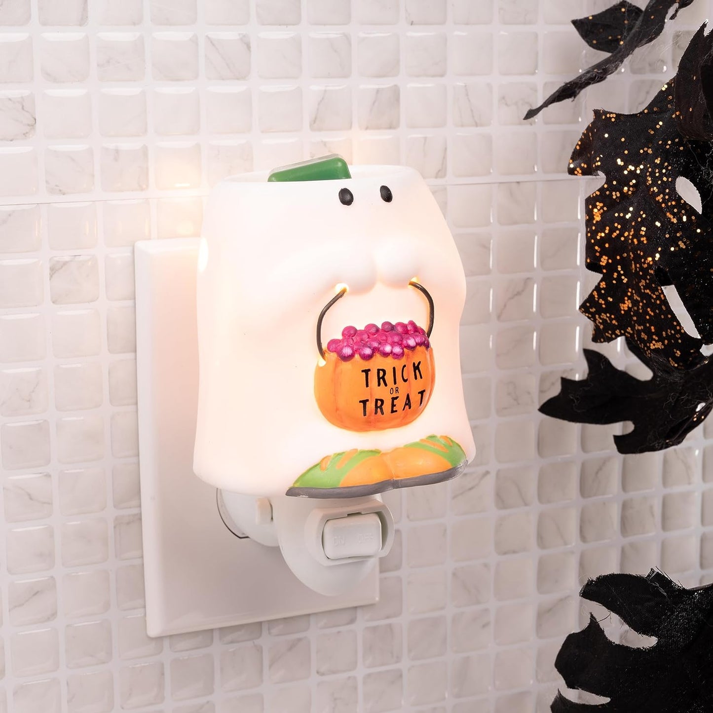 Scentsationals Day of The Dead Collection Scented Wax Cube Warmer Wax Melt Fragrance Melter - Electric Home Air Freshener Home Decor Candle Replacement Dia de Los Muertos Decorations Corona De Flores