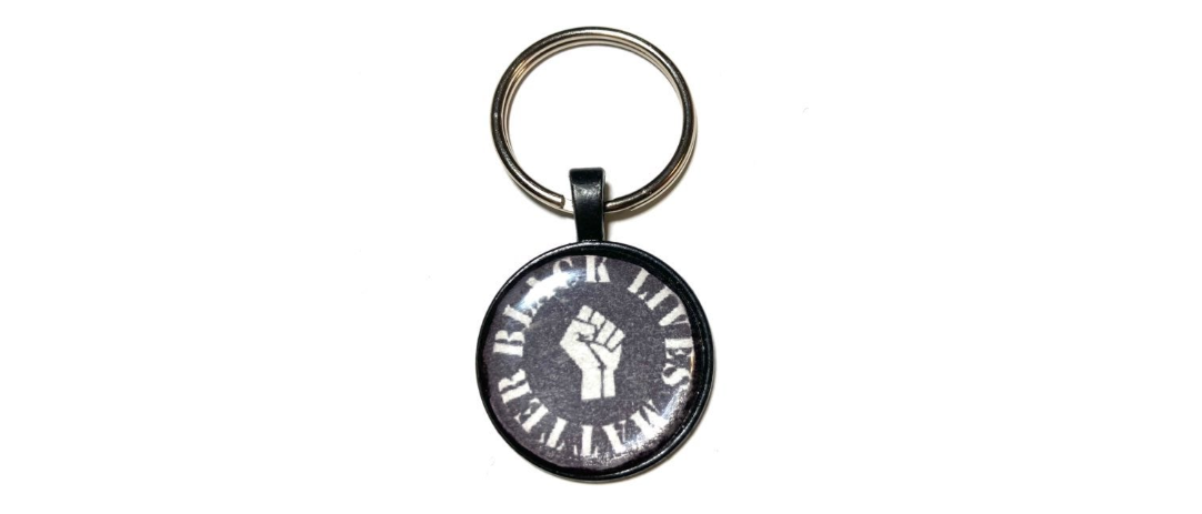 Black Lives Matter Custom Keychain