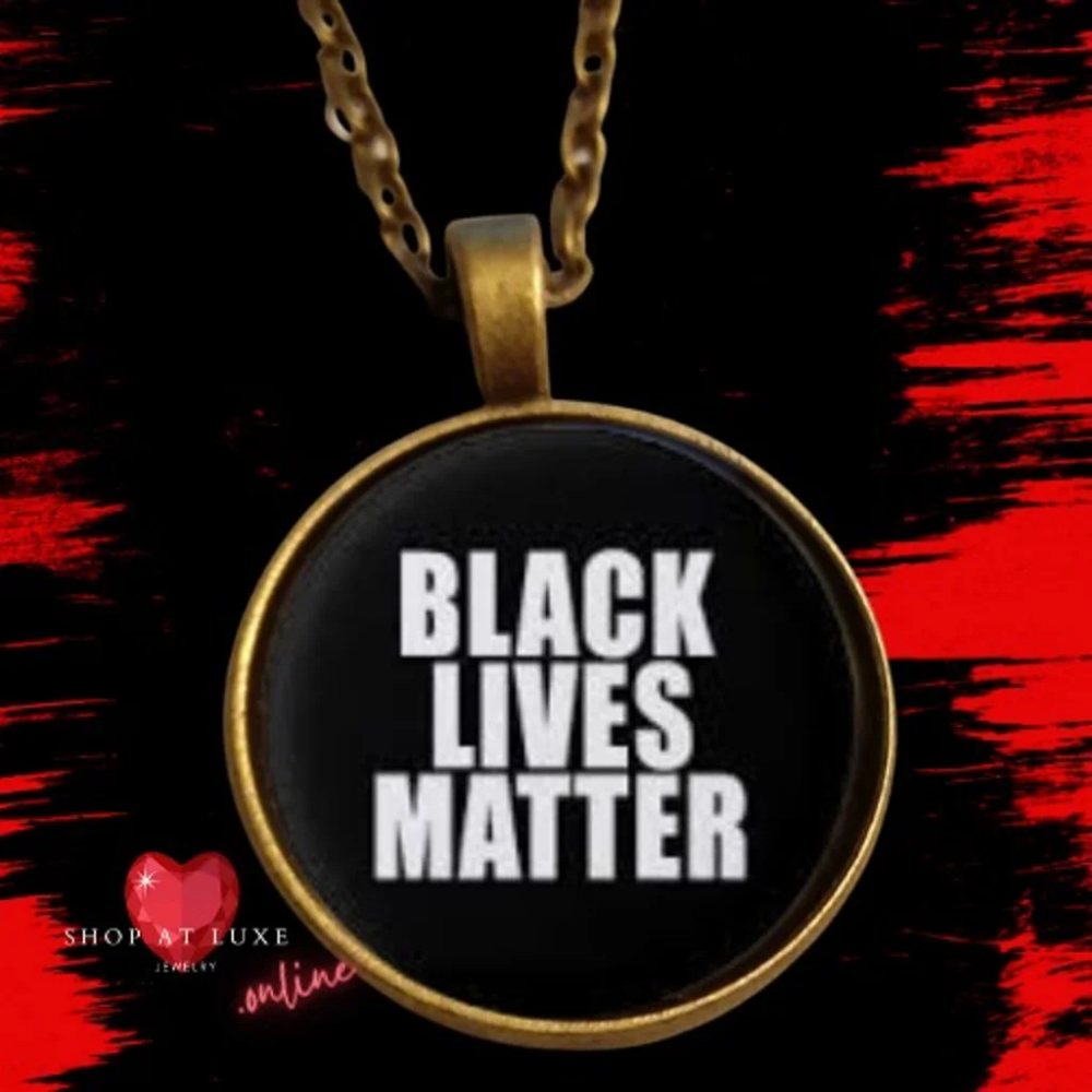 BLACK LIVES MATTER Peaceful Protest Necklace