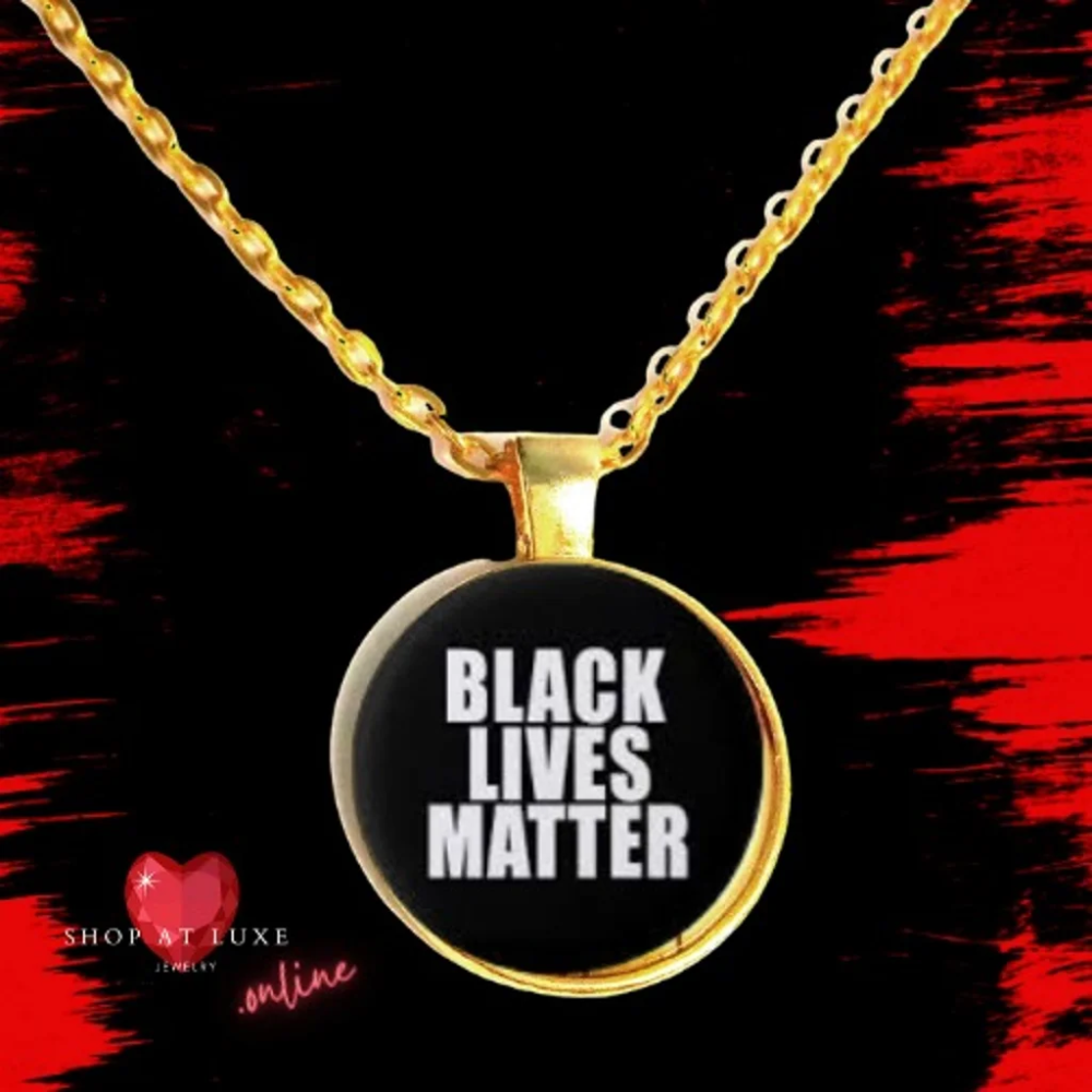 BLACK LIVES MATTER Peaceful Protest Necklace