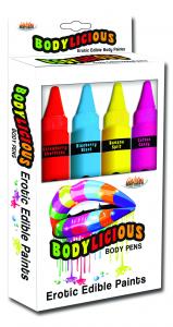 Bodylicious Edible Body Pens 4pk