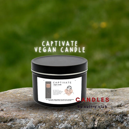 CAPTIVATE 8 Oz Vegan Candle