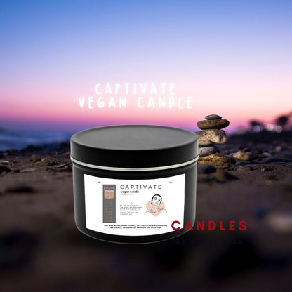 CAPTIVATE 8 Oz Vegan Candle