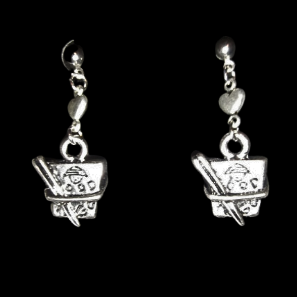 Chinese Takeout Charm Earrings - A Perfect Gift