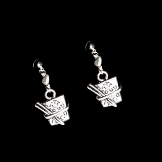 Chinese Takeout Charm Earrings - A Perfect Gift