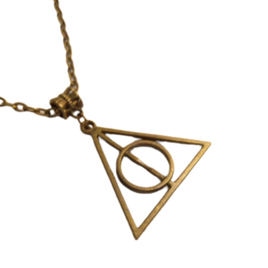 Deathly Hallows Style Necklace