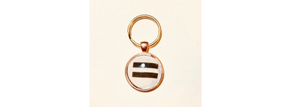 Equality Equals Sign Original Keychain